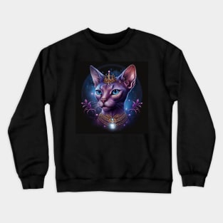 Royal Abyssinian Cat Crewneck Sweatshirt